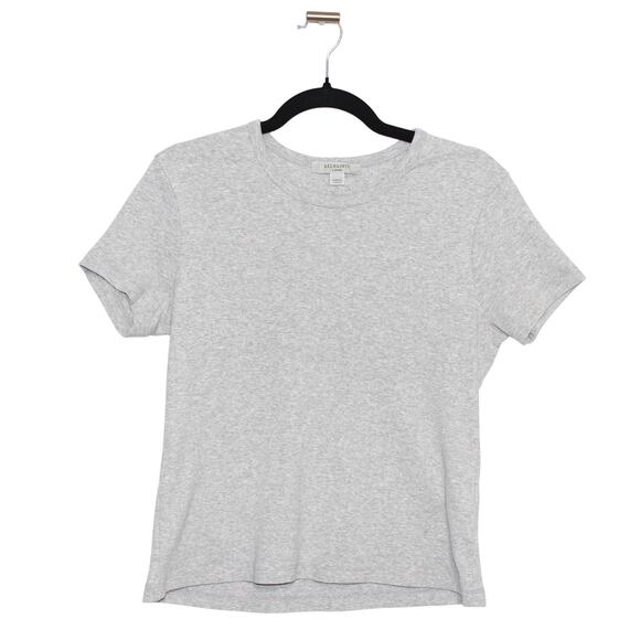 ALLSAINTS Tops - Allsaints Grey Tshirt Top Size Large 100% Cotton